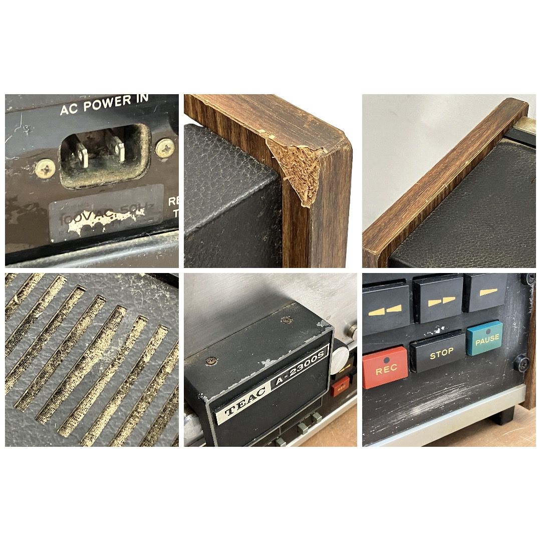 TEAC A-2300S オープンリールデッキ 50Hz 音響機器 オーディオ