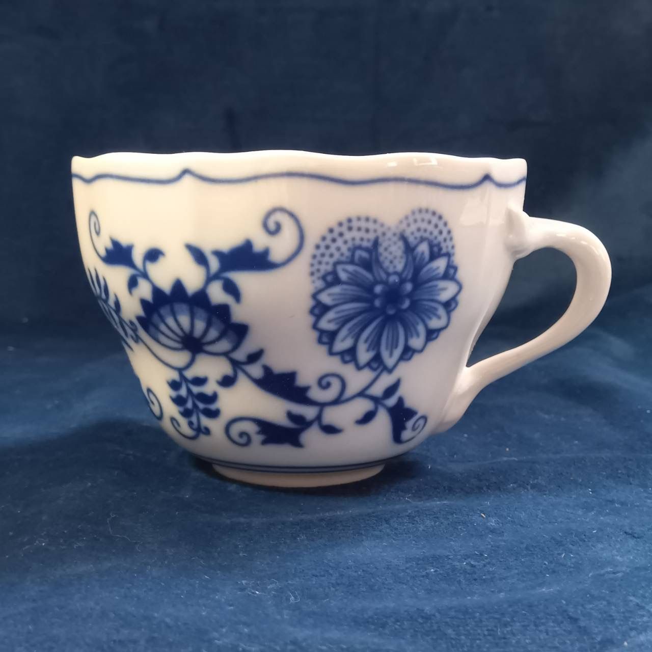 ボヘミア Bohemia 美品 カールスバード ブルーオニオン チェコ