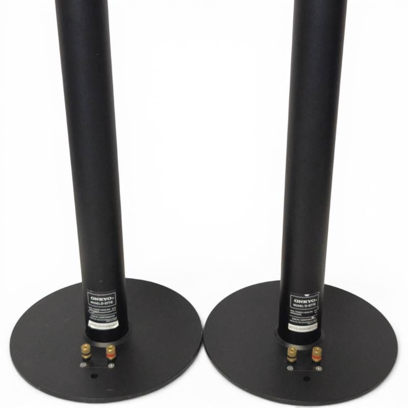 ONKYOオンキョー D-077Eスピーカー ONKYO オンキヨー スピーカーシステム トールボーイ型 2台ペア D-077E
