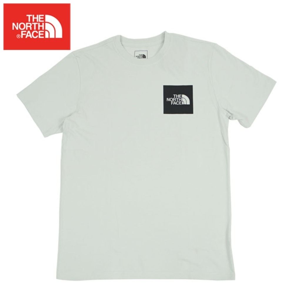 ザ ノースフェイス THE NORTH FACE Tシャツ M FINE S/S TEE グレー M 