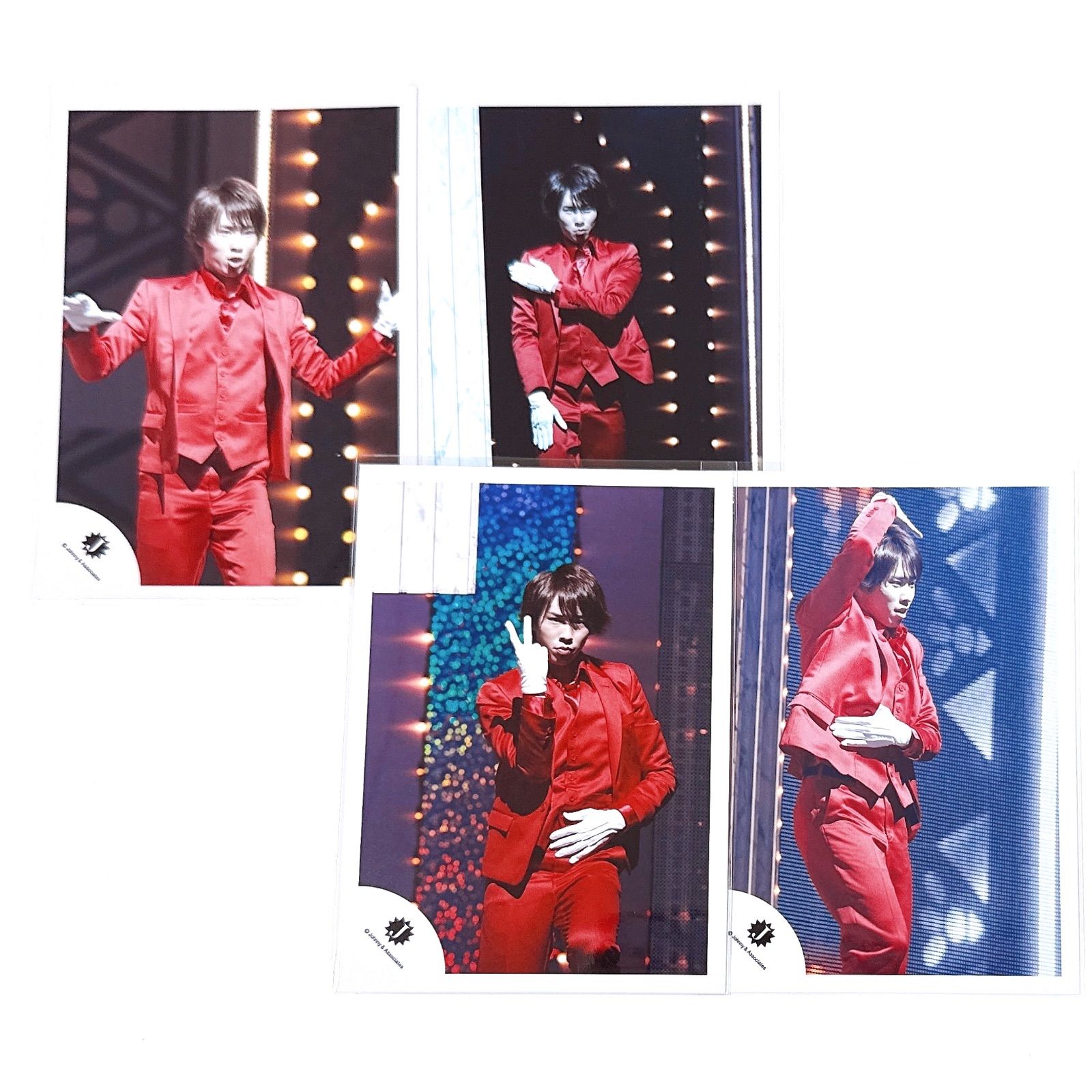 宮舘涼太 公式写真 4枚【SND27】SnowMan スノ ジャニワ Jロゴ JOHNNYS 