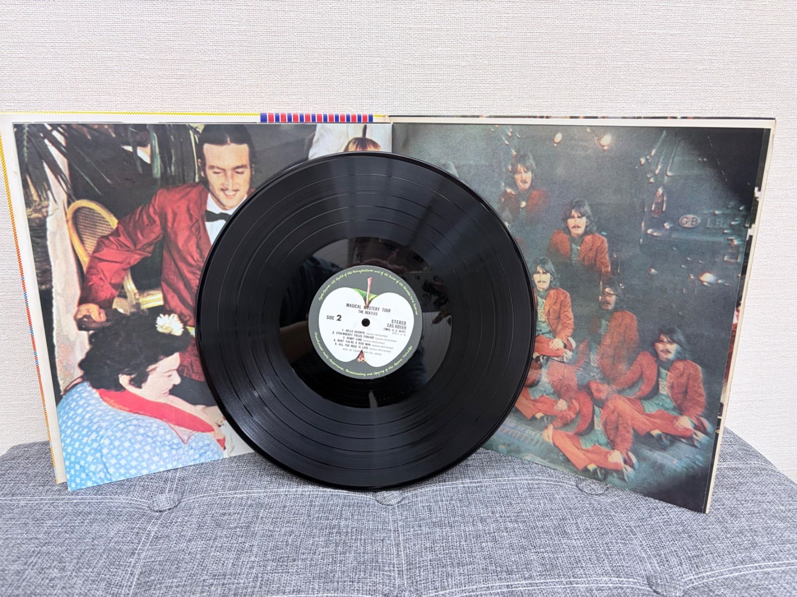 帯付 The Beatles/Majical Mystery Tour レコード ビートルズ マジカル