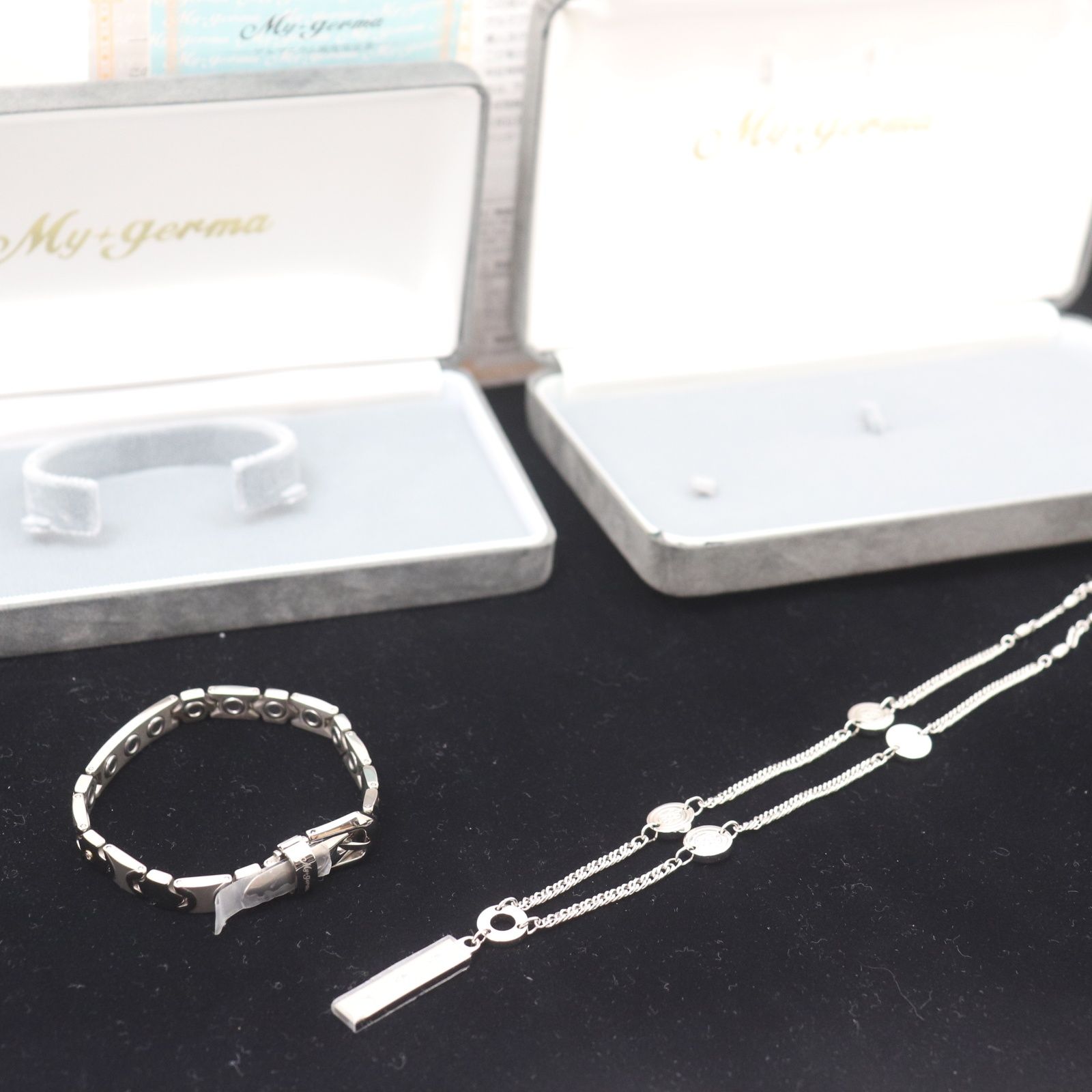 ITHAKTKRCT68 My germa マイゲルマ ゲルマニウム ブレスレット DO.14