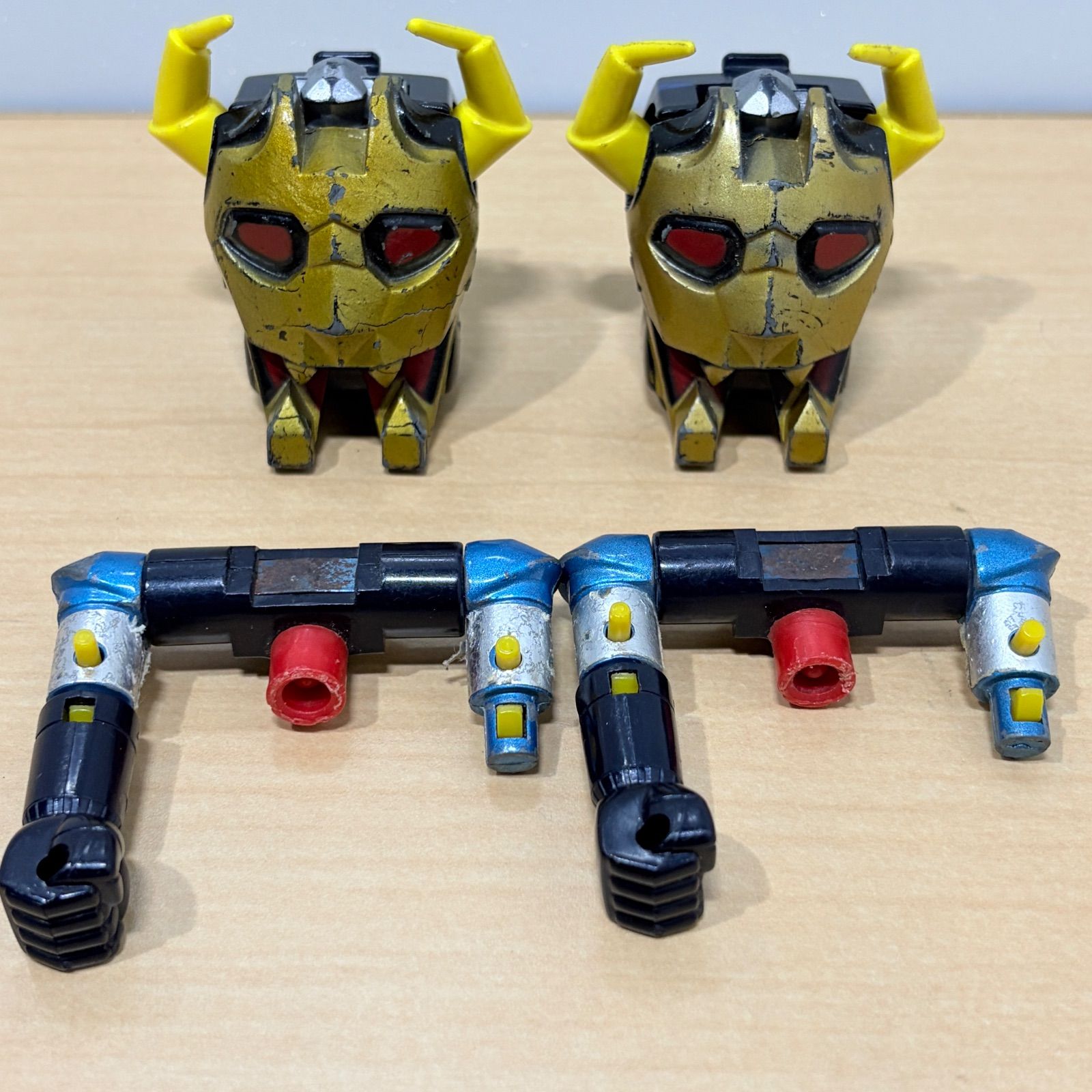 ジャンク】ポピー 超合金 GA-51 大空魔竜ガイキング 当時物 2体セット