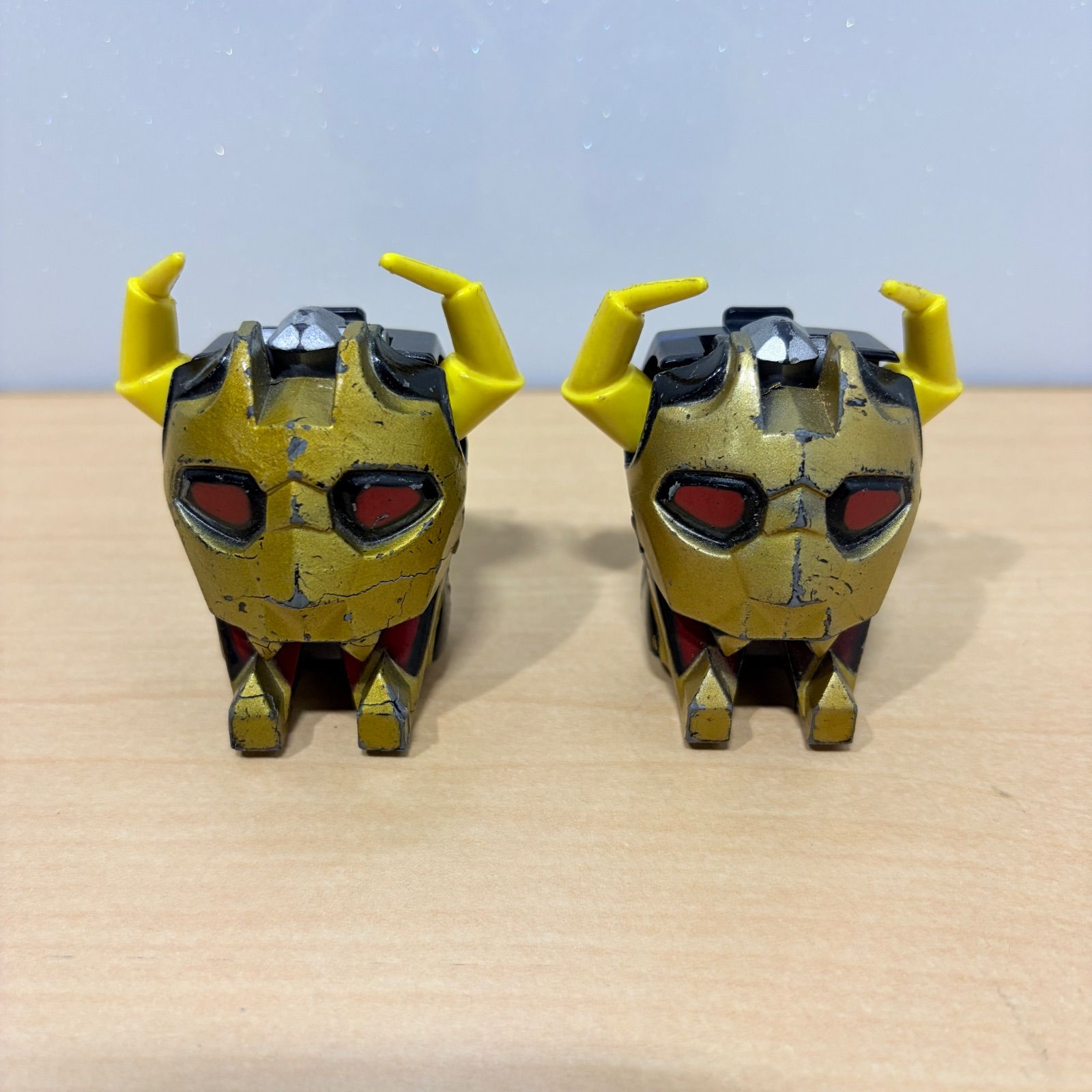 ジャンク】ポピー 超合金 GA-51 大空魔竜ガイキング 当時物 2体セット