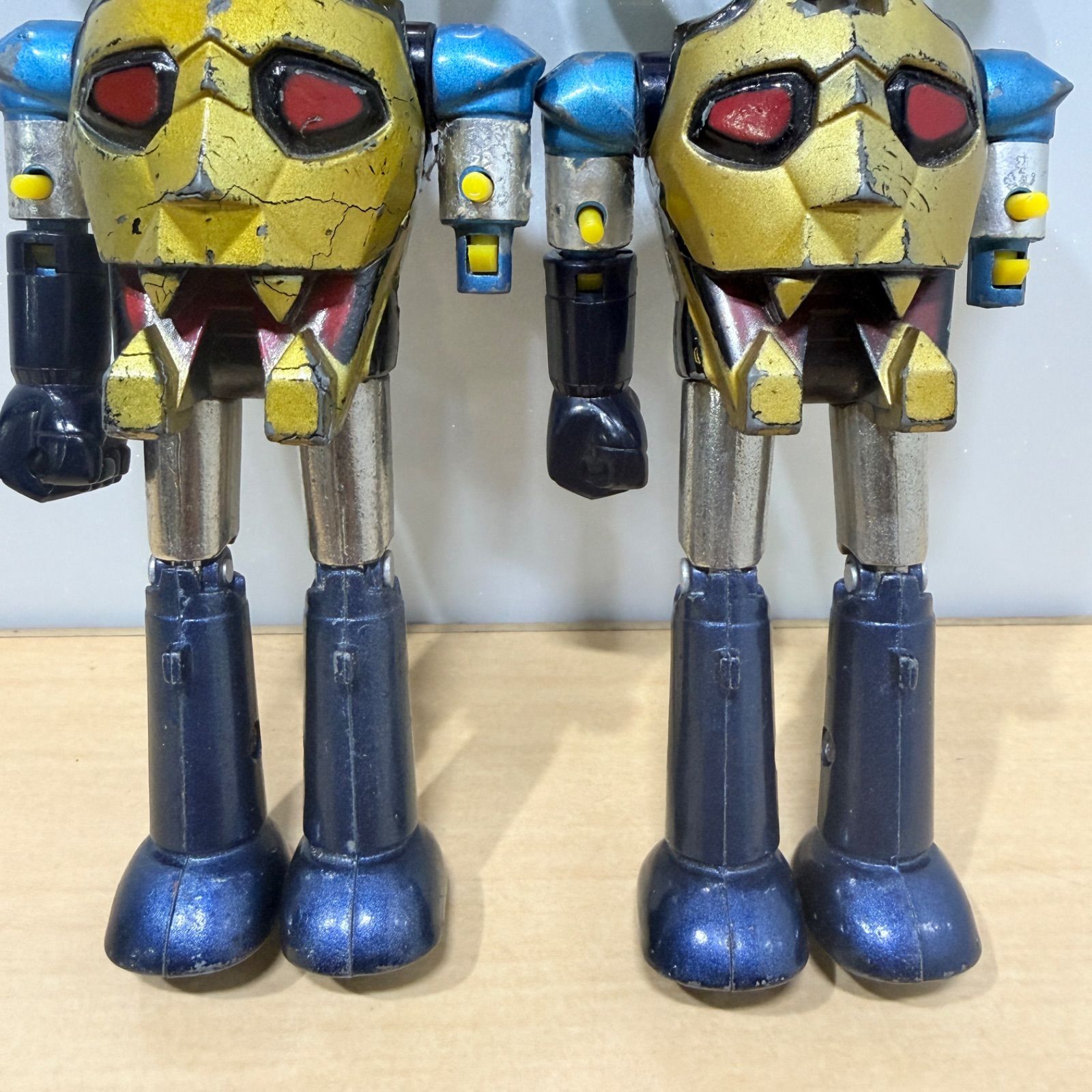 ジャンク】ポピー 超合金 GA-51 大空魔竜ガイキング 当時物 2体セット