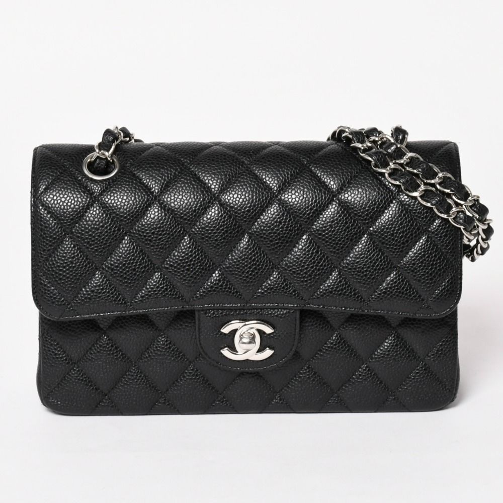 極美品 CHANEL シャネル マトラッセ23 Wフラップ Wチェーンショルダー
