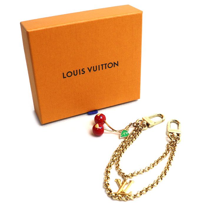 LOUIS VUITTON ルイ・ヴィトン LVxTM バッグチェーン チェリー