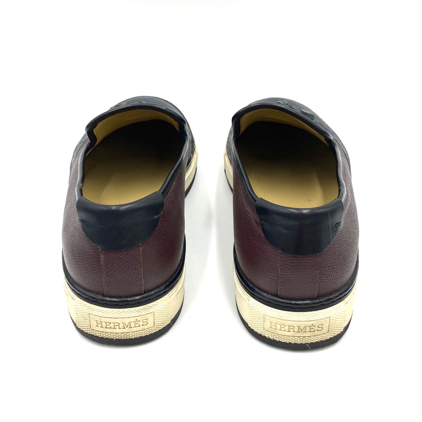 HERMES エルメス Must タッセル スリッポン スニーカー シューズ
