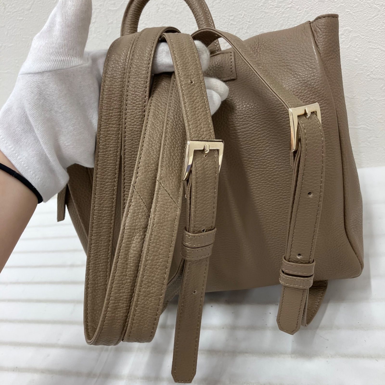 Y4404 美品 tamami watanabe タマミワタナベ リュックサック リュック 