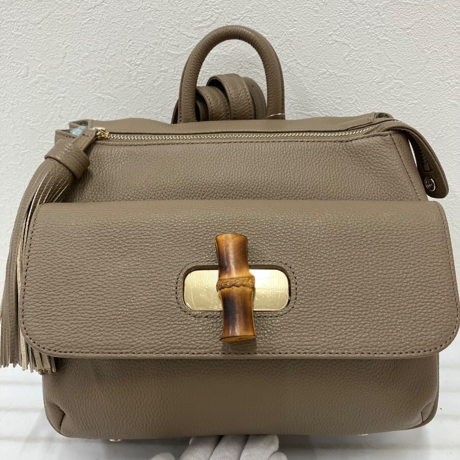 Y4404 美品 tamami watanabe タマミワタナベ リュックサック リュック 