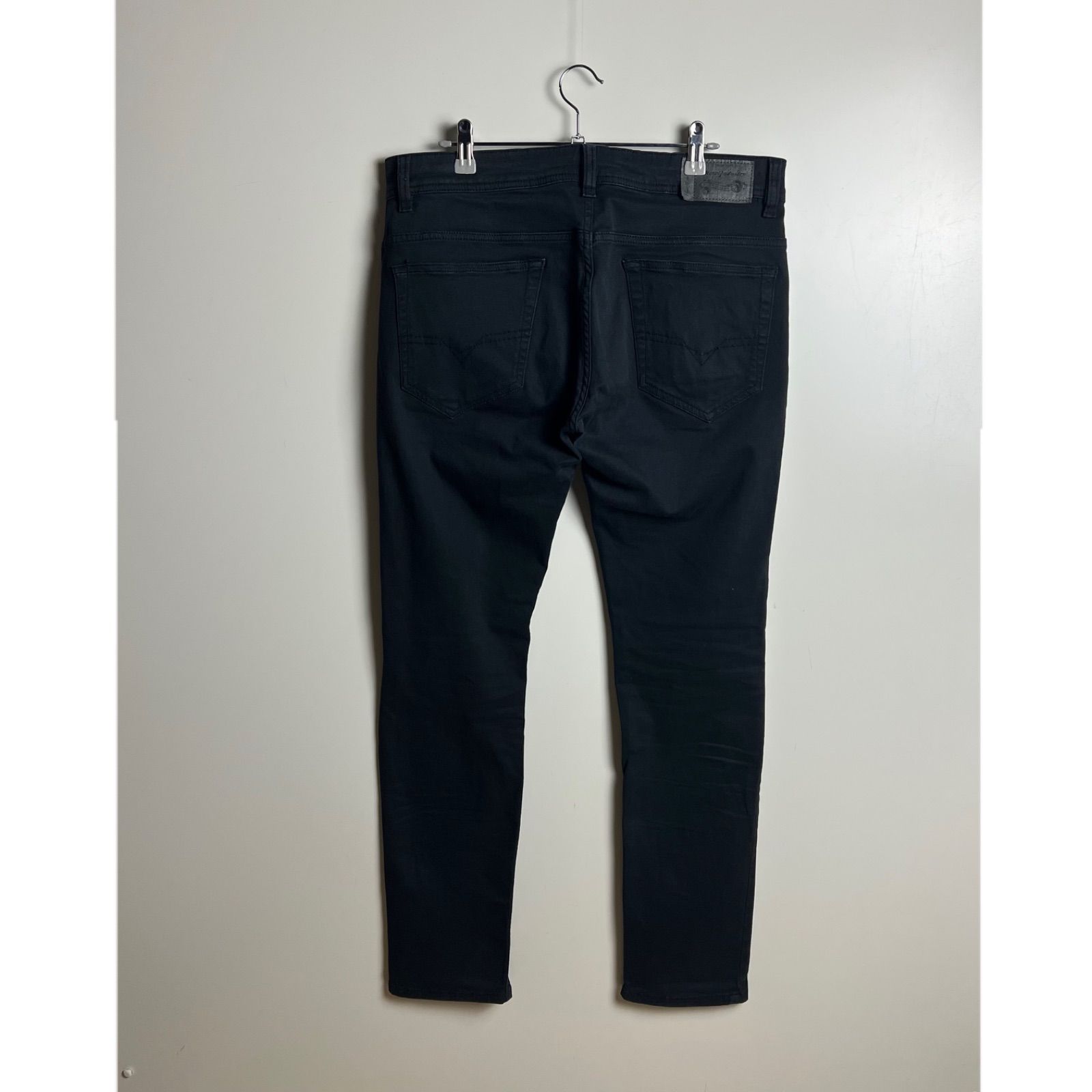 DIESEL archive THAVAR-XP-A black skinny pants w32 ディーゼル 