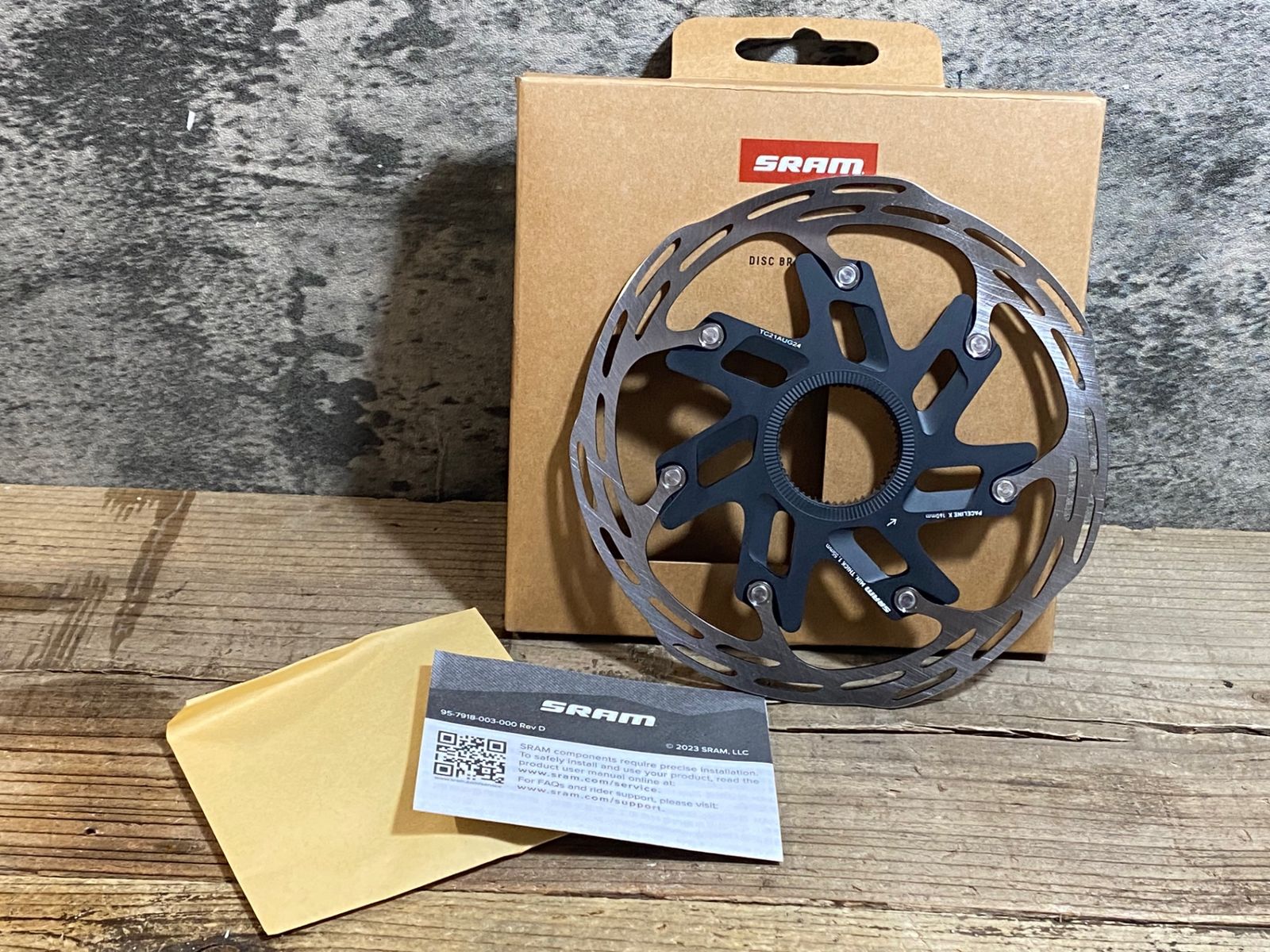 KE748 スラム SRAM PACELINE X ディスクブレーキローター Φ140