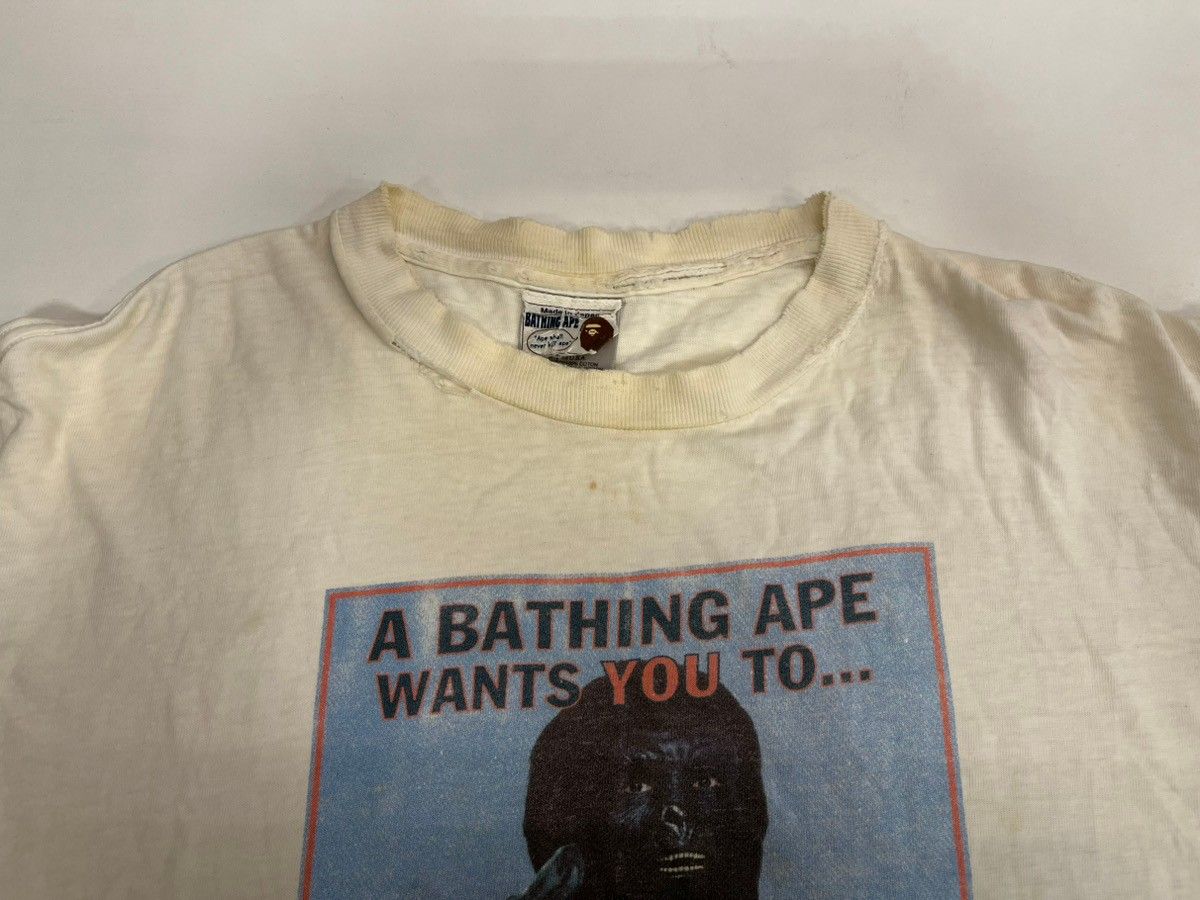 ア ベイシング エイプ A BATHING APE OLD ONEITAタグ 初期 猿の惑星 GO
