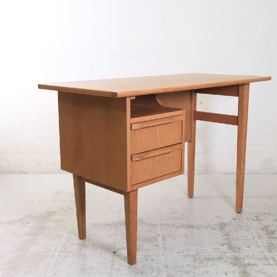 展示品 2023年製】 unico ウニコ TOVE トーヴ デスク オーク材 片袖机