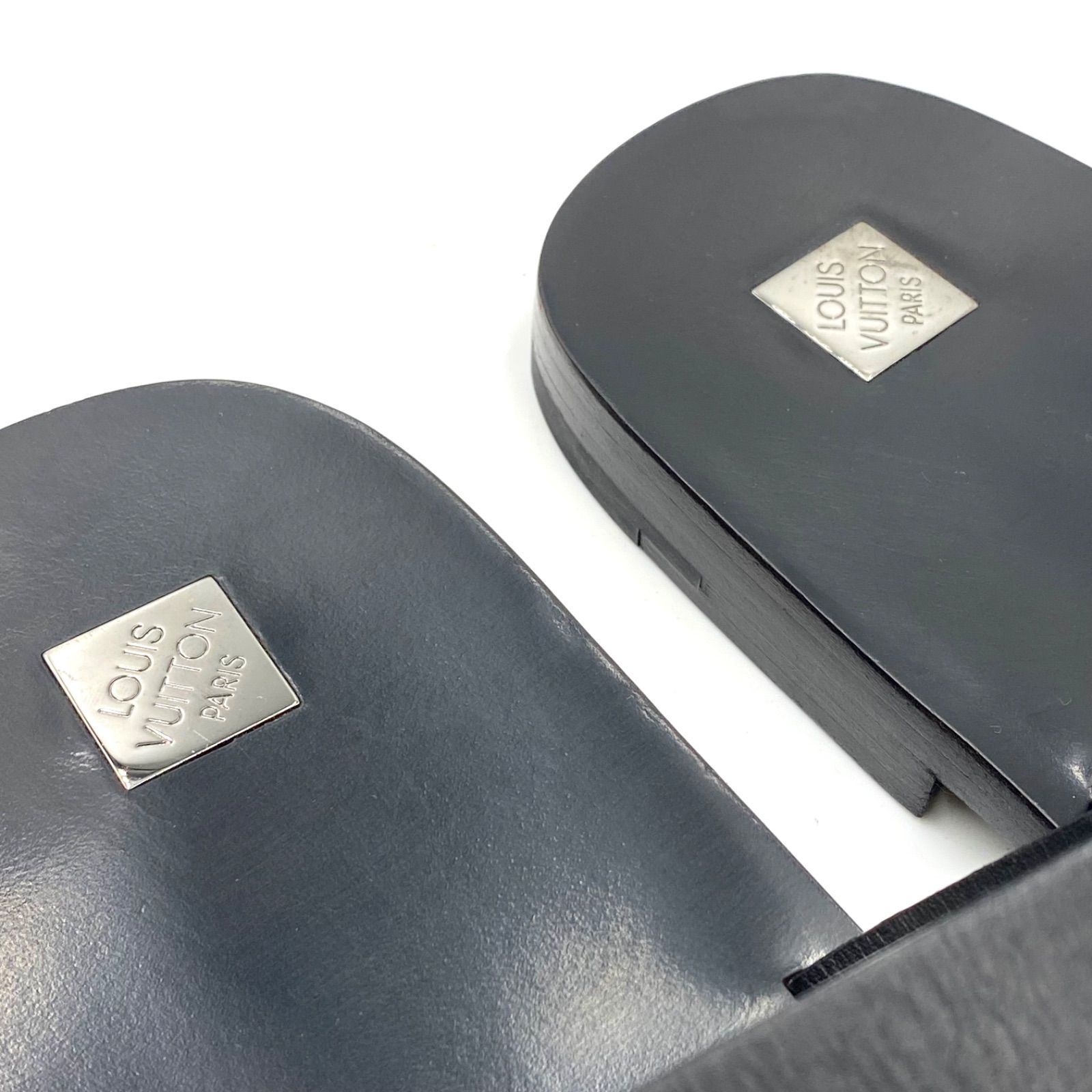 LOUIS VUITTON ルイヴィトン ダミエ アンフィニ レザー サンダル