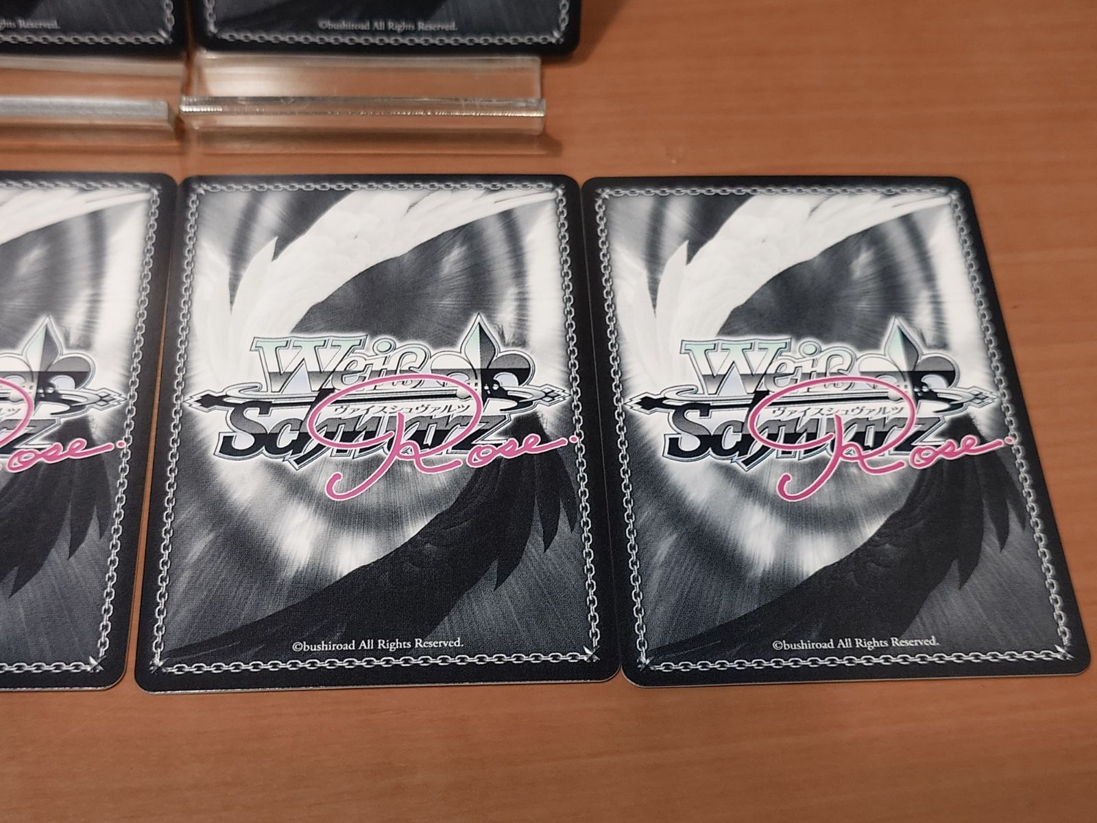 ヴァイスシュヴァルツ ロゼ 迷いなき切っ先 菊千代 ホロ×2 ノーマル×4