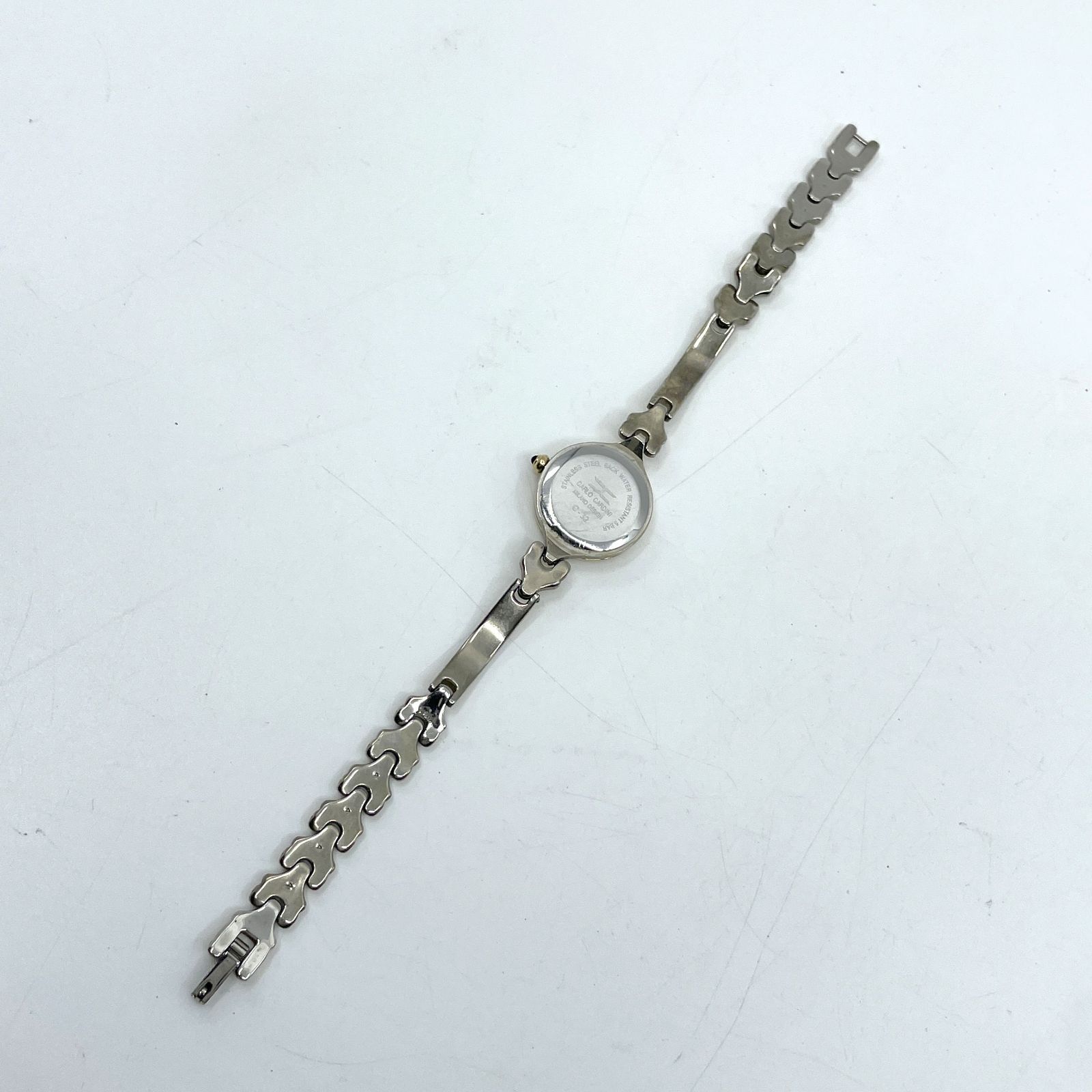 動作未確認 Carlo Cardini カルロ・カルディーニ クォーツ腕時計 