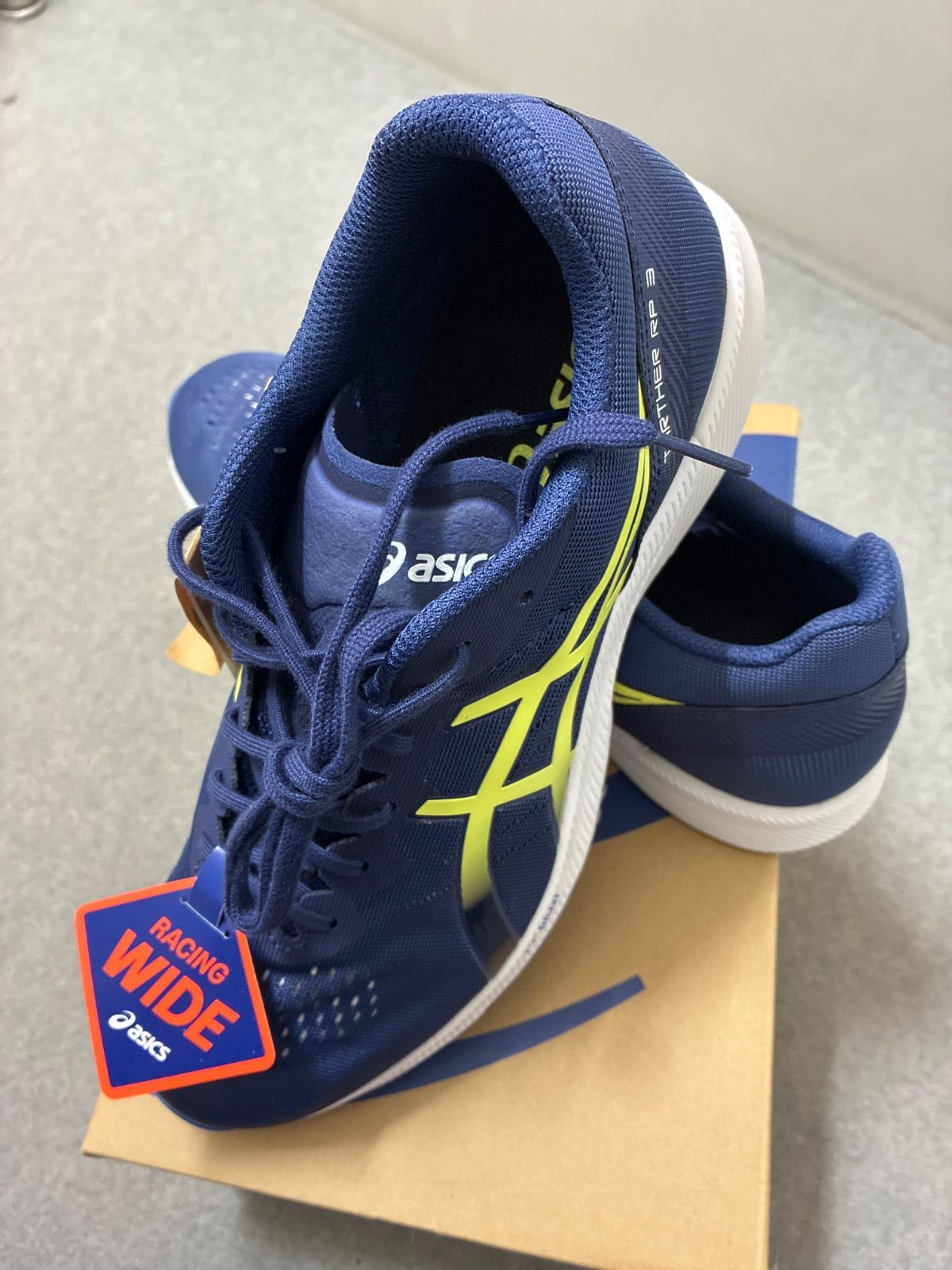 アシックス TARTHR RP3 WIDE ターサー ワイド27.5cm 新品