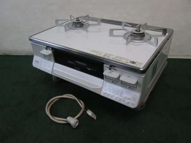 リンナイ グリル付ガスコンロ ETS65AWK38R3G-WR「HOWARO」都市ガス用(0528CH)7AT-1S