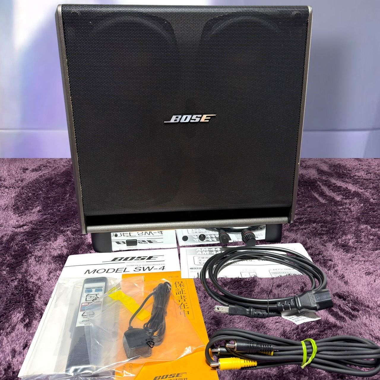 ☆動作品 送料無料 美品 BOSE ボーズ SW-4 スーパーウーファー 