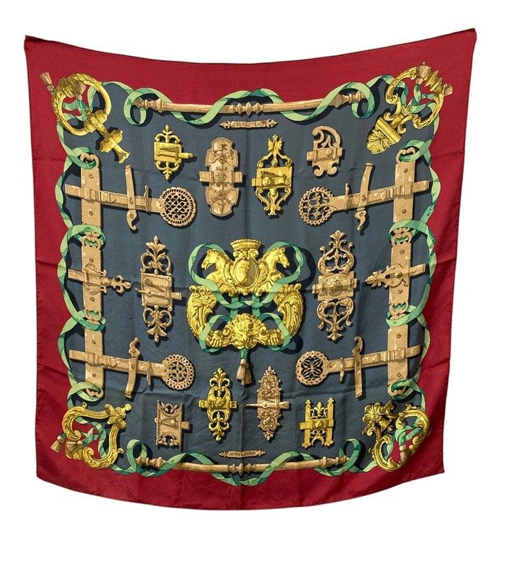HERMES エルメス カレ90 FERRONNERIE 鉄細工 中古 D4 - メルカリ