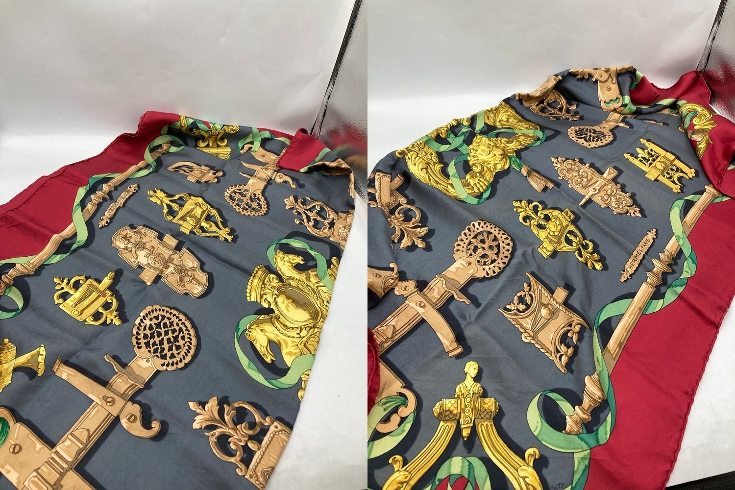 HERMES エルメス カレ90 FERRONNERIE 鉄細工 中古 D4 - メルカリ