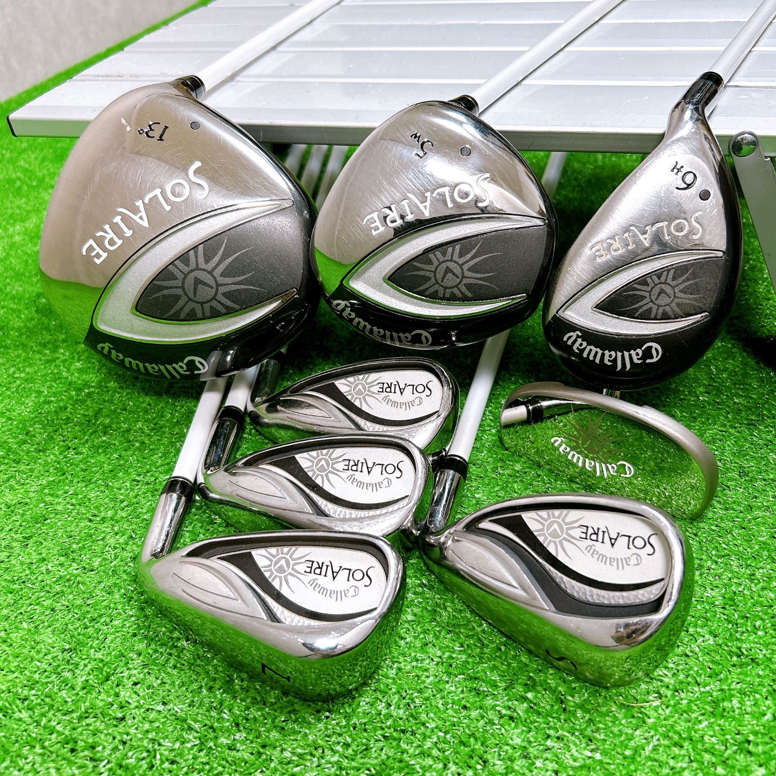 キャロウェイ ソレイユ(Callaway Solaire)クラブセット 8本 L キャロウェイ Solaire ソレイユ レディースクラブセット 8本 L 初心者
