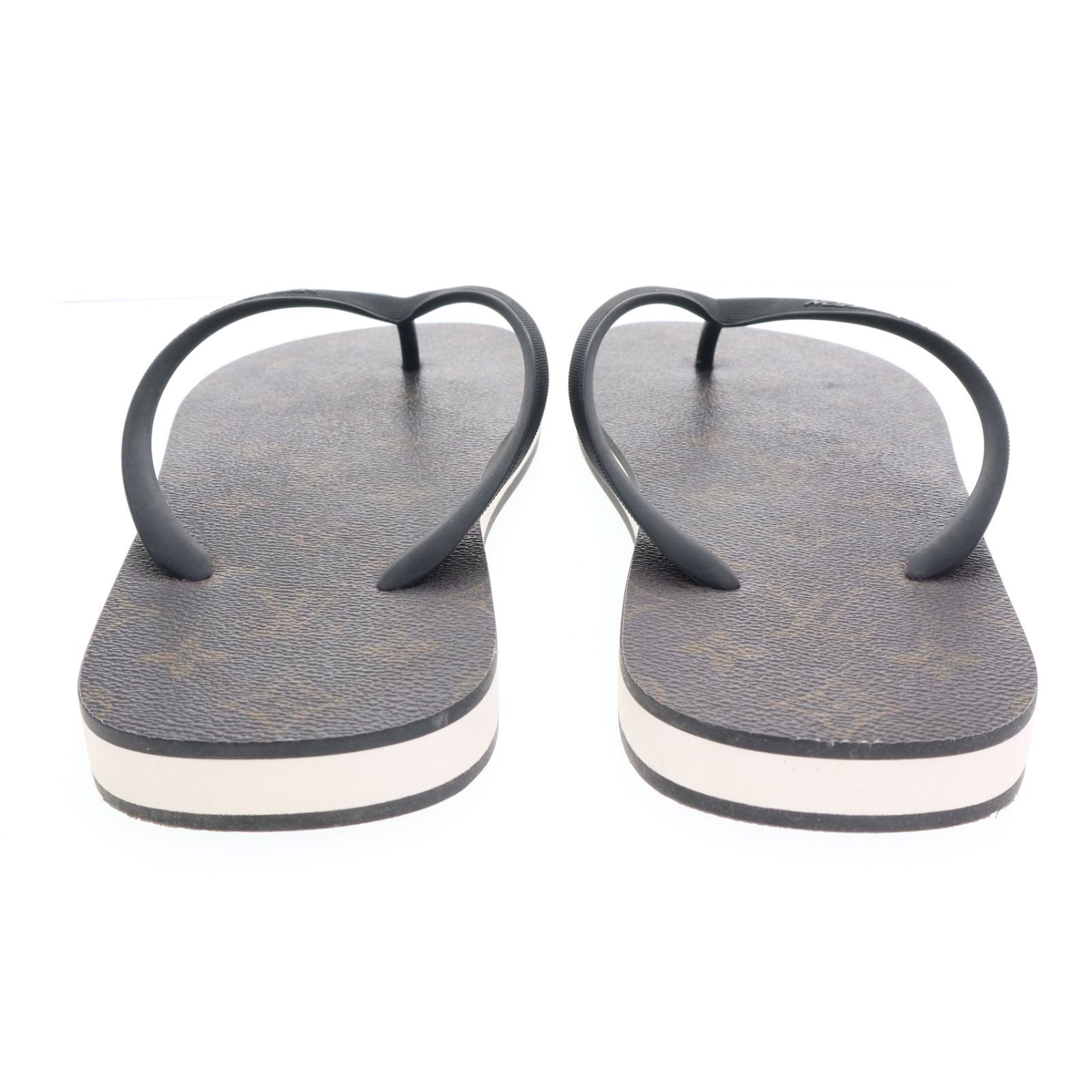 【中古】LOUIS VUITTON ルイヴィトン VS1119 モリトールライン ビーチサンダル モノグラム 約26cm レディース メンズ サンダル ブラック ブラウン アパレル ブランド 【中古】LOUIS VUITTON ルイヴィトン VS1119 モリトールライン ビーチサンダル モノグラム 約26cm レディース メンズ サンダル ブラック ブラウン アパレル ブランド