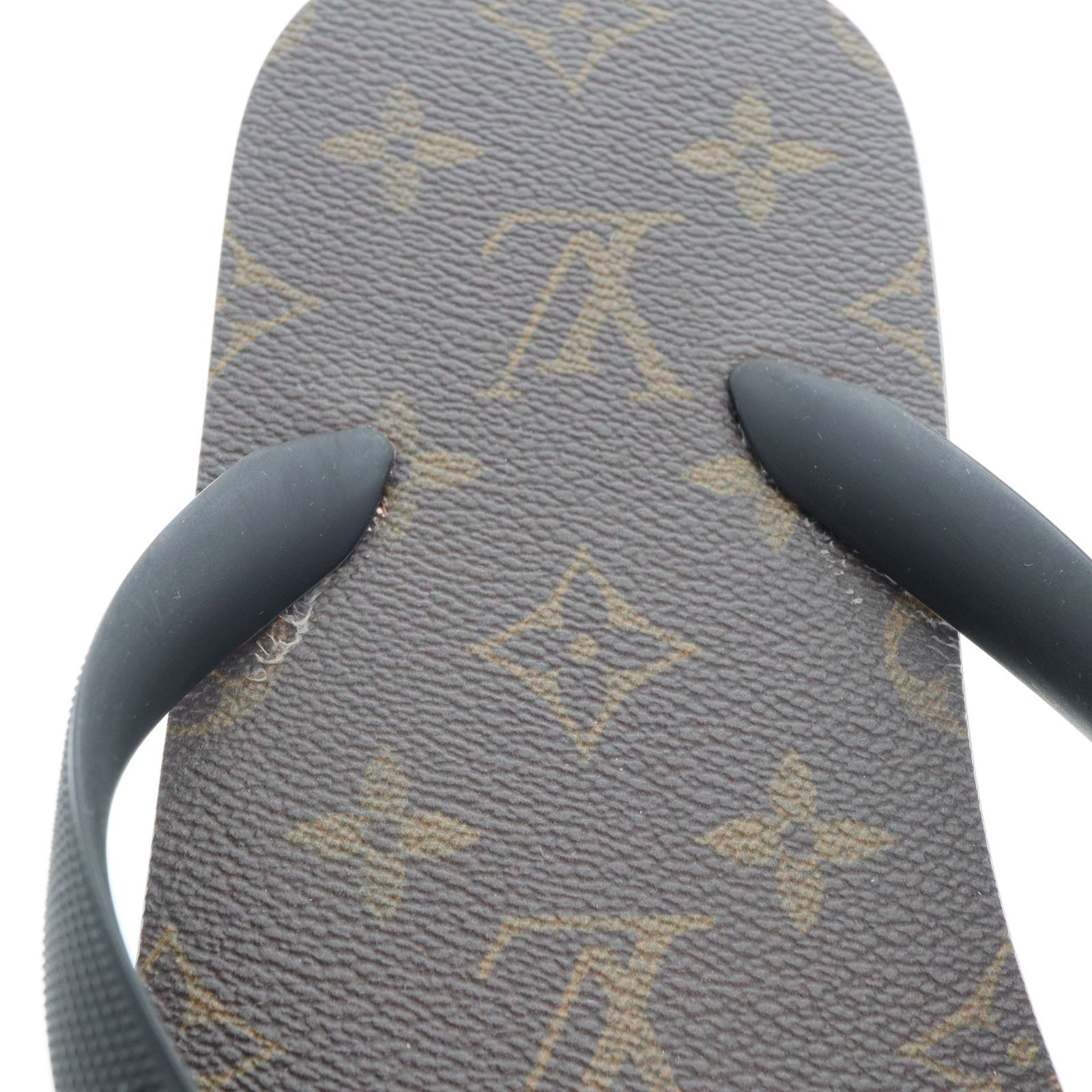 【中古】LOUIS VUITTON ルイヴィトン VS1119 モリトールライン ビーチサンダル モノグラム 約26cm レディース メンズ サンダル ブラック ブラウン アパレル ブランド 【中古】LOUIS VUITTON ルイヴィトン VS1119 モリトールライン ビーチサンダル モノグラム 約26cm レディース メンズ サンダル ブラック ブラウン アパレル ブランド