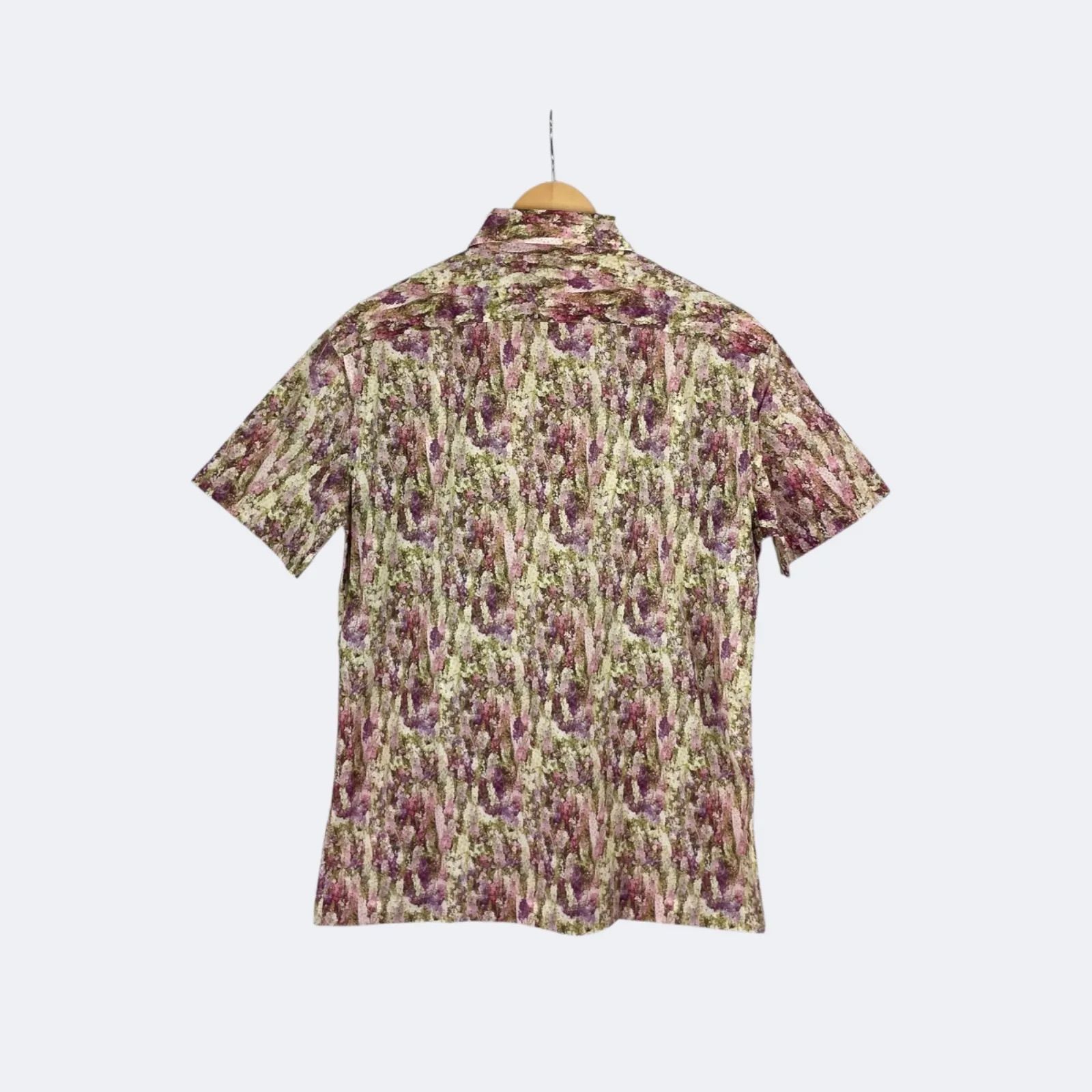✨希少柄✨花柄 × 鳥柄 Paul Smith コレクション半袖シャツ 総柄 L Paul Smith COLLECTION マルチカラー 半袖 シャツ ポール・スミス