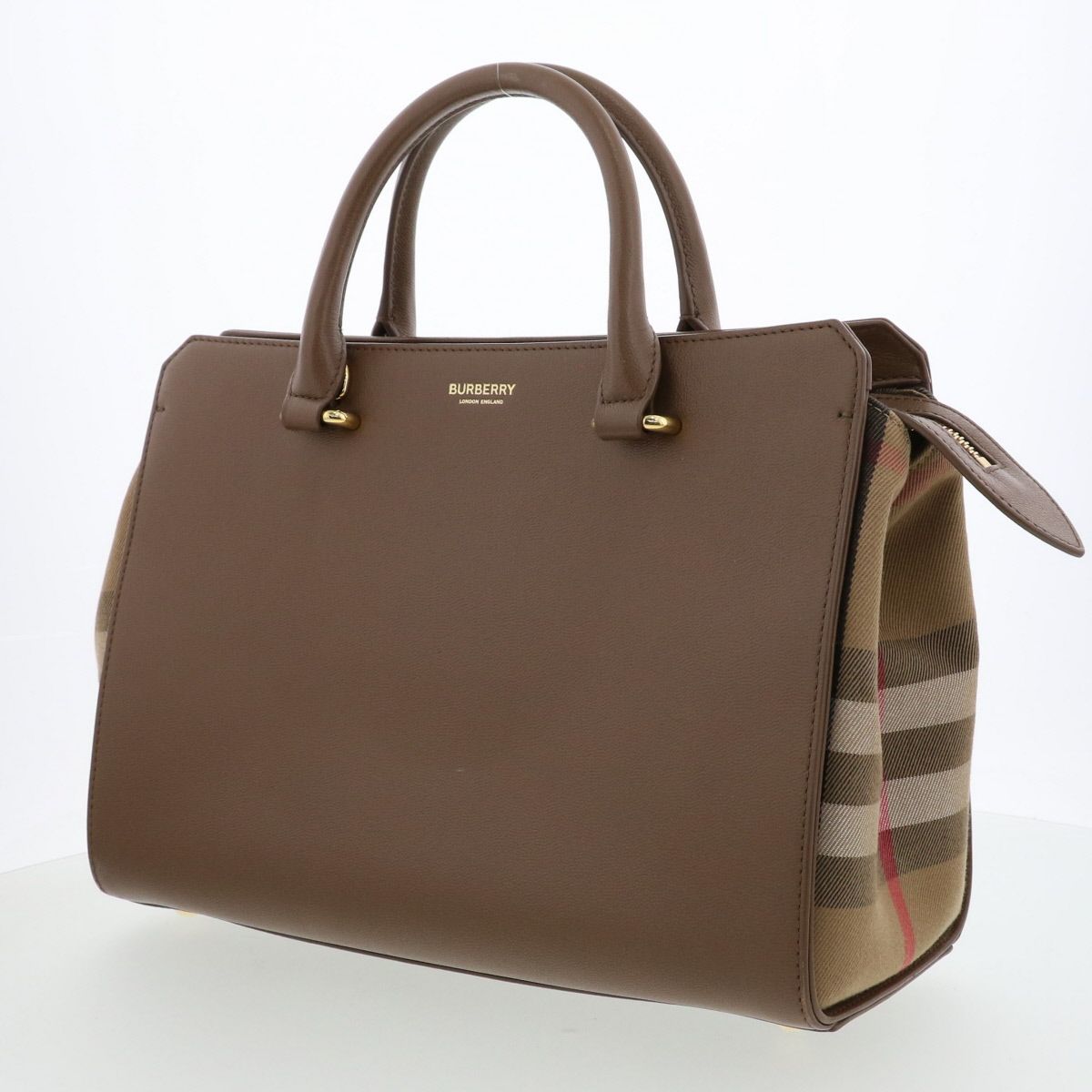 BURBERRY バーバリー ハンド バッグ トートバッグ レディース レザー 
