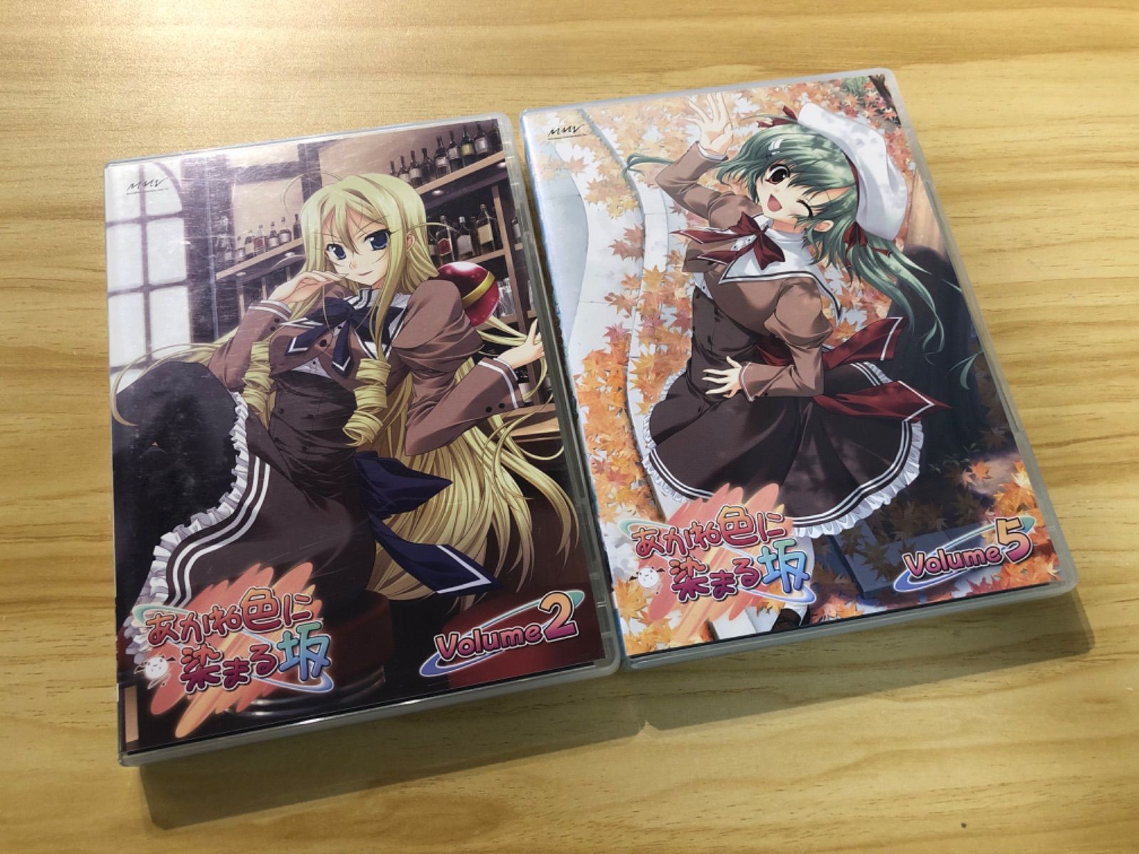 中古][DVD+CD] あかね色に染まる坂 VOL.2 & 5 (2点セット) (CD