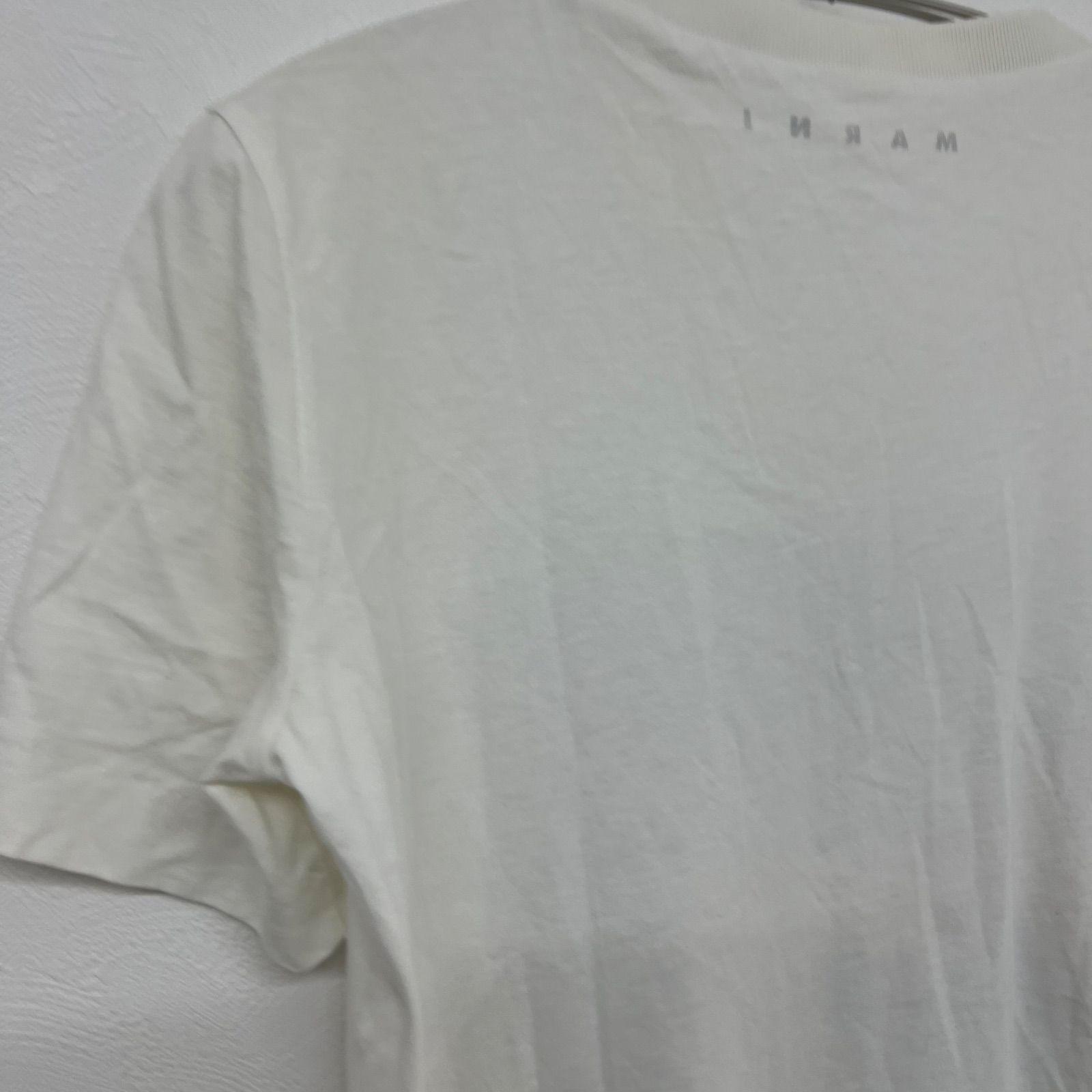 MARNI マルニ 半袖Tシャツ ホワイト アートプリント 38サイズ - メルカリ