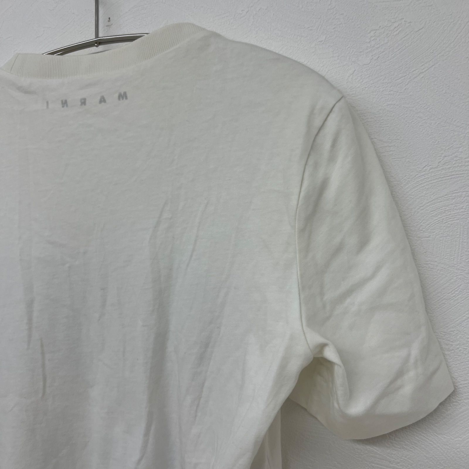 MARNI マルニ 半袖Tシャツ ホワイト アートプリント 38サイズ - メルカリ
