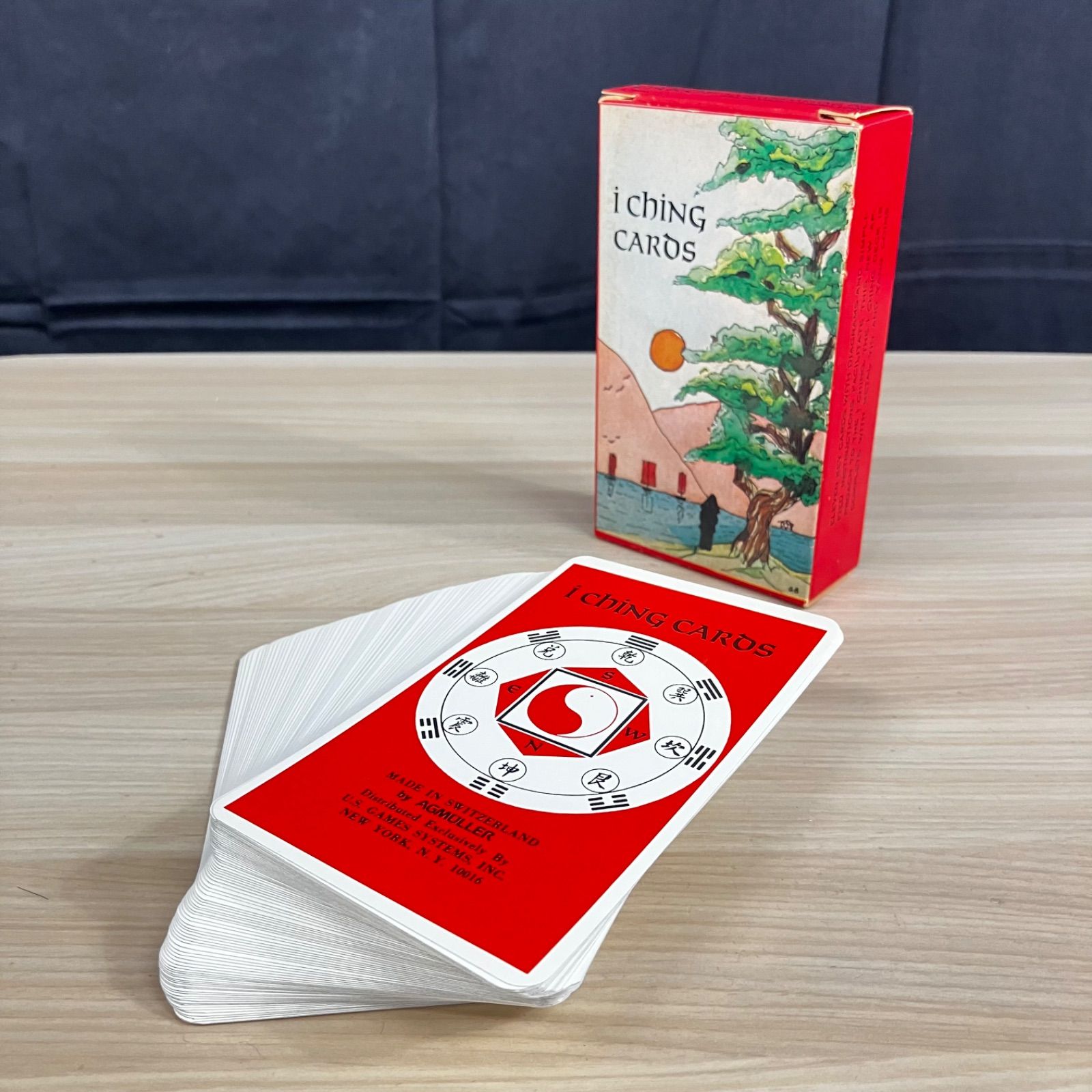 M【値下げ交渉可能】絶版 AGミューラー i ching CARDS イーチンカード 易占いカード ヴィンテージ 全80枚