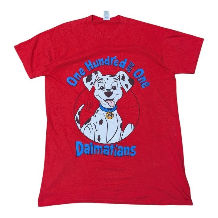 90S　ヴィンテージ　ディズニー　tシャツ　１０１匹わんちゃん　tシャツ　シングルステッチ　USA製　ディズニーストア