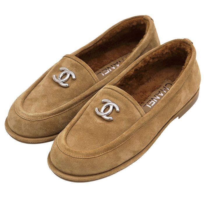 新品同様】CHANEL シャネル ローファー サイズ 37C レディース ココ