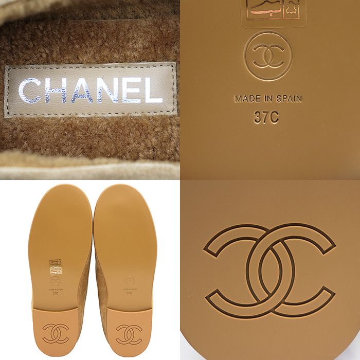 新品同様】CHANEL シャネル ローファー サイズ 37C レディース ココ