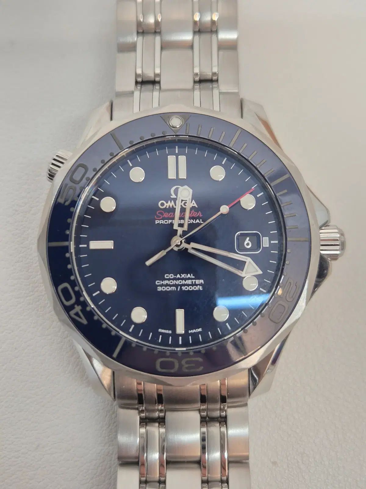 中古 ブランド ラックスオール ウルサン店 オメガ シーマスター ダイバー 300 デニム版 41mm