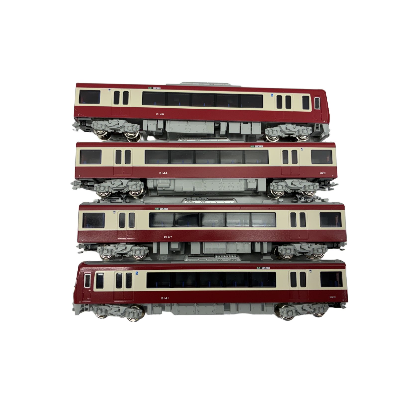 KATO 10-1307 京急2100形 基本セット4両 Nゲージ 鉄道模型 中古 訳あり