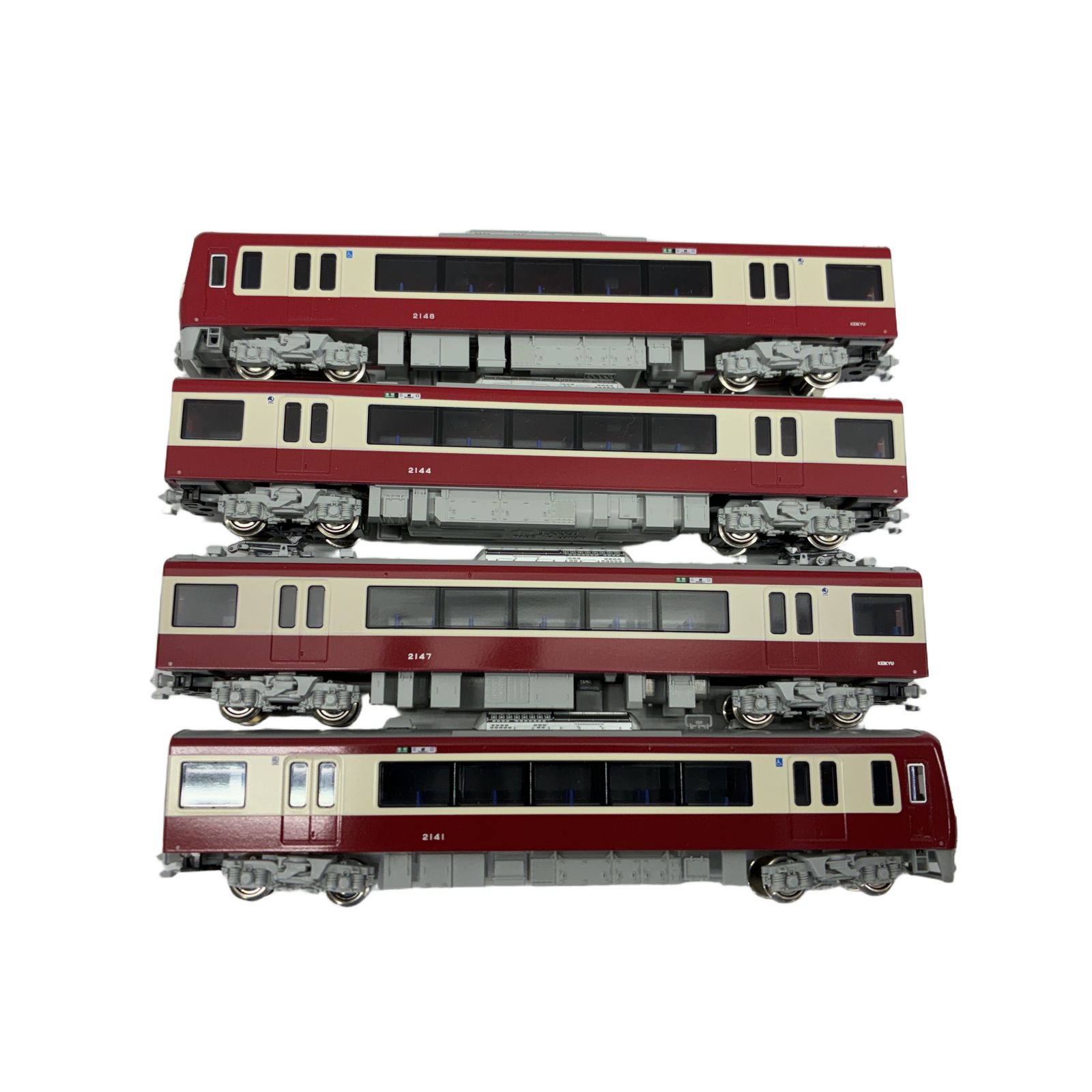 KATO 10-1307 京急2100形 基本セット4両 Nゲージ 鉄道模型 中古 訳あり