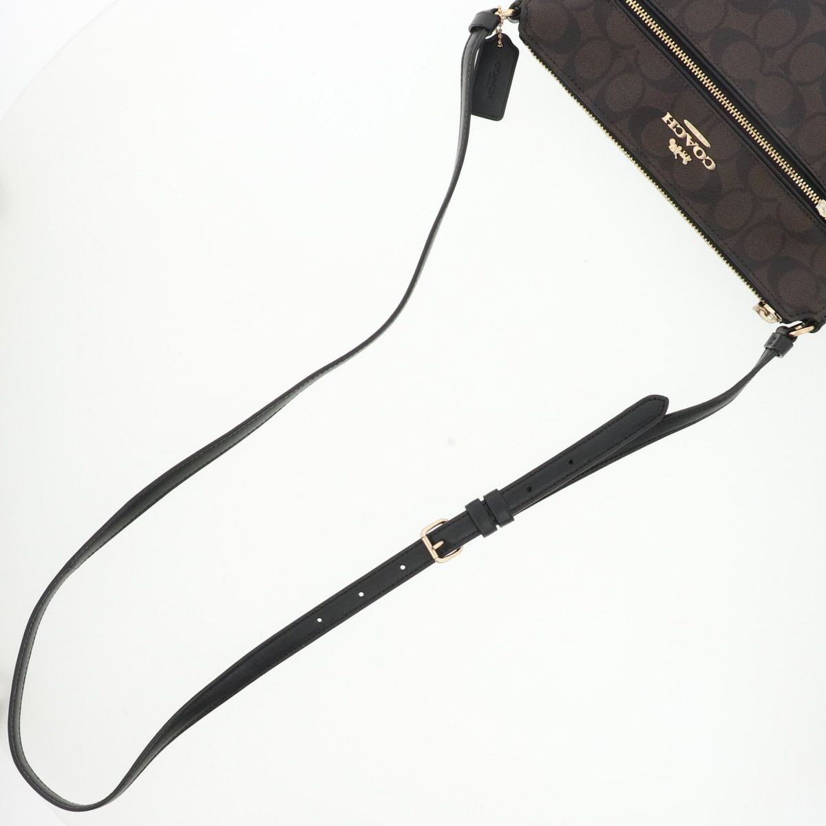 COACH コーチ シグネチャー ギャラリー ファイル バッグ ショルダー 