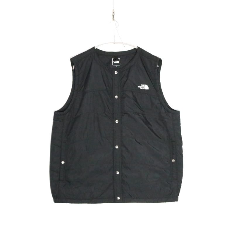【中古B】メンズXL ザノースフェイス バレーウォームベスト 中綿ベスト THE NORTH FACE Valley Warm Vest Black ブラック 防寒
