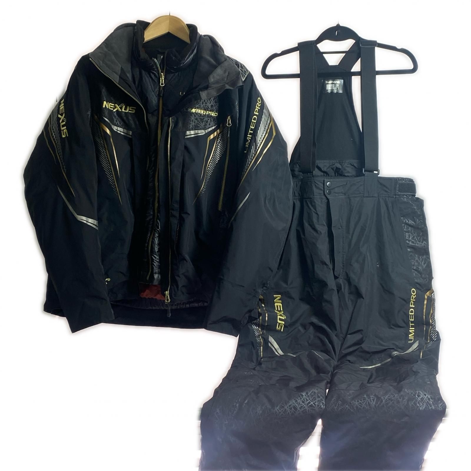 SHIMANO シマノ フィッシングウェア SIZE XL ブラック - メルカリ