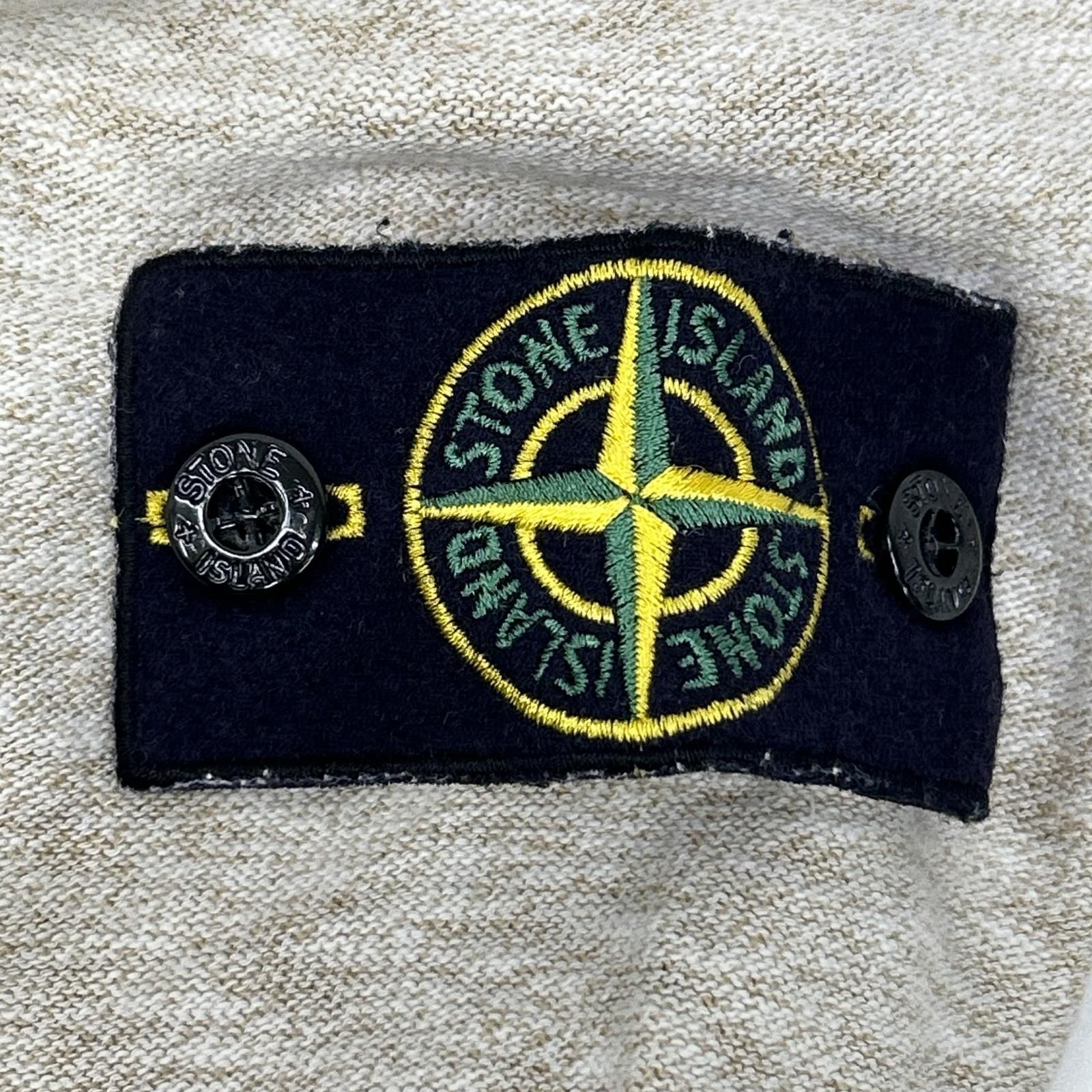 STONE ISLAND ストーンアイランド 6415538B0 ベージュ ジップパーカー