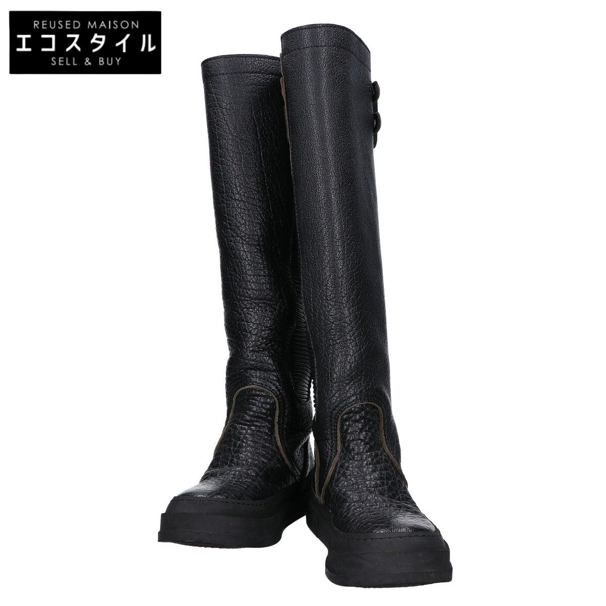 L.G.B. ルグランブルー LUNA BOOTS/LG ベルト ロングブーツ 36