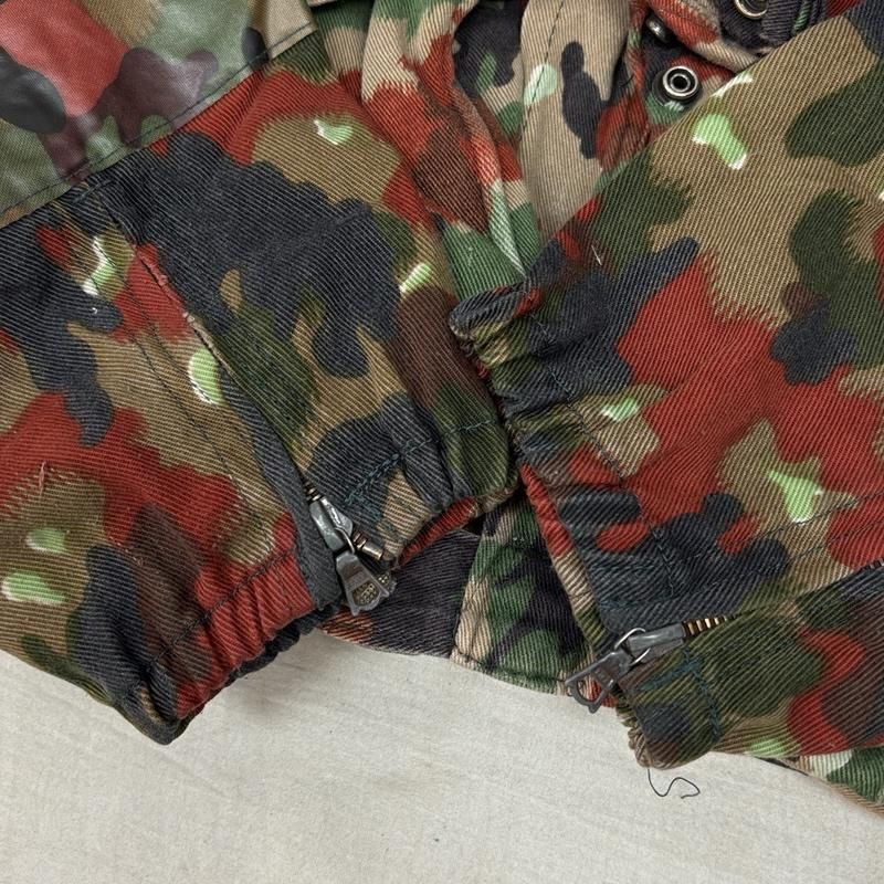 ヴィンテージ スイス軍 70年代頃 アルペンカモフラ M60 ミリタリー