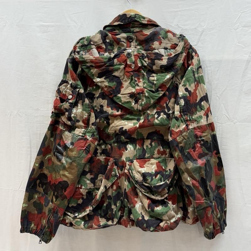 REPUBLIC&CO 迷彩ジャケット Mサイズ ヴィンテージ スイス軍 70年代頃 アルペンカモフラ M60 ミリタリー