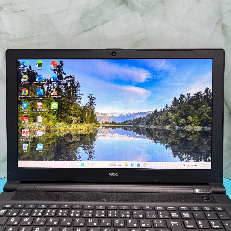 動作確認済 NEC ノートパソコン 第7世代Core i5 SSD256GB Win11 Office